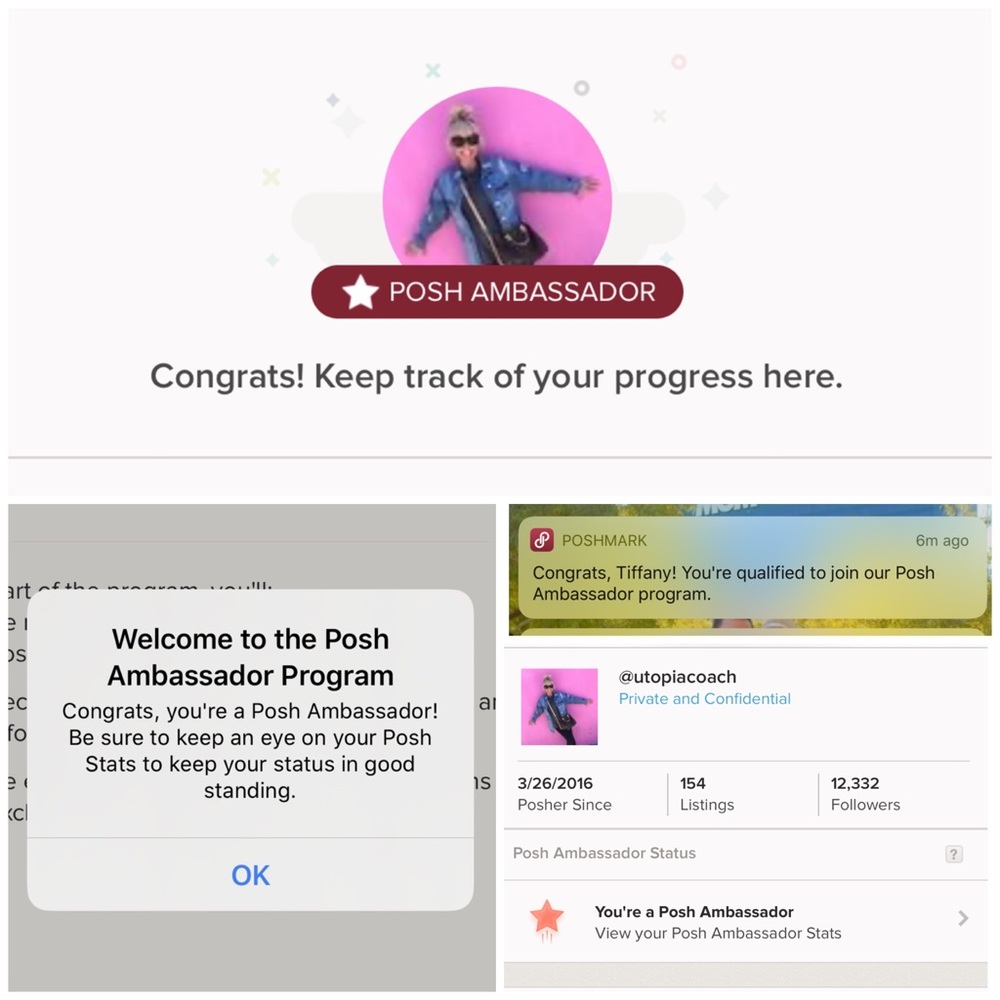 ⭐️ IT’S OFFICIAL... I’M A POSH AMBASSADOR!! ⭐️